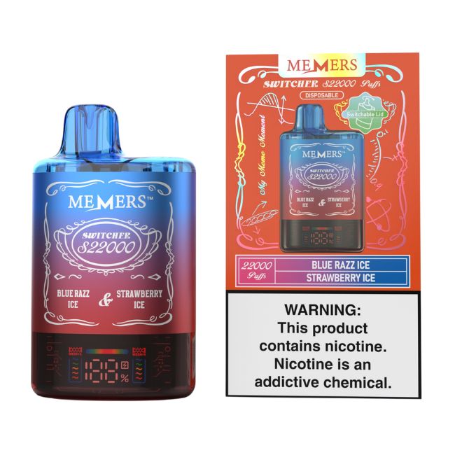 MEMERS SWITCHER S22000 5% DISPOSABLE (120ML) 22K PUFFS 5CT/ BOX - Image 2