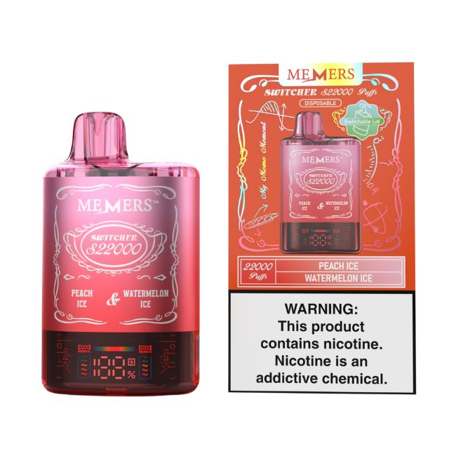 MEMERS SWITCHER S22000 5% DISPOSABLE (120ML) 22K PUFFS 5CT/ BOX - Image 5