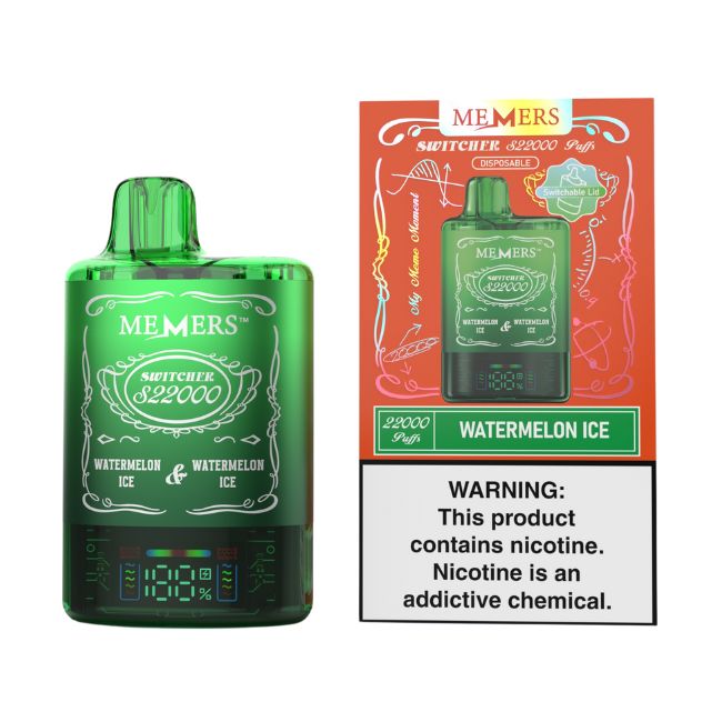 MEMERS SWITCHER S22000 5% DISPOSABLE (120ML) 22K PUFFS 5CT/ BOX - Image 8