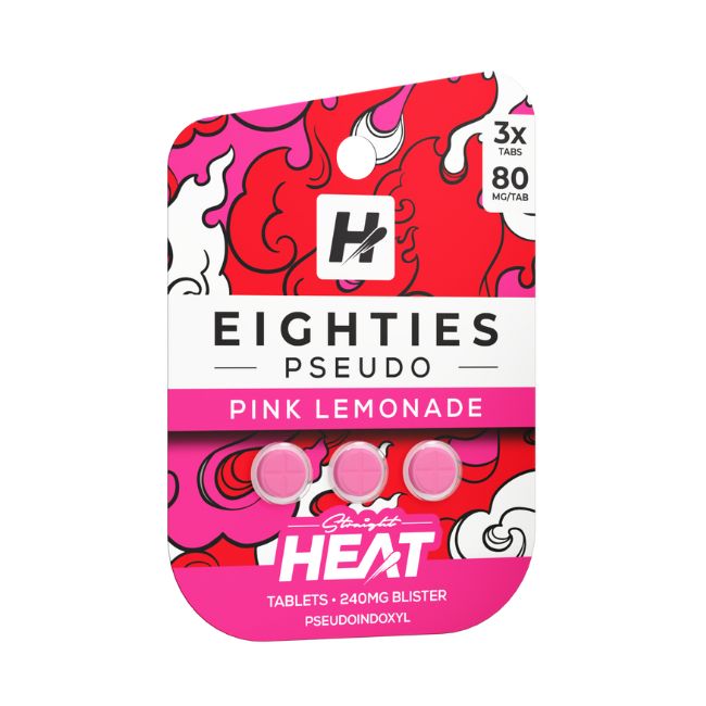 STRAIGHT HEAT EIGHTIES PSEUDO 80MG PER TABLET 3CT/10PK - Image 6