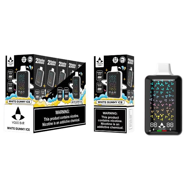 VODO BAR 5% DISPOSABLE (125ML) BOOST MODE - 25K & NORM. MODE - 35K PUFFS 5CT/ BOX - Image 4