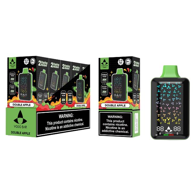VODO BAR 5% DISPOSABLE (125ML) BOOST MODE - 25K & NORM. MODE - 35K PUFFS 5CT/ BOX - Image 8
