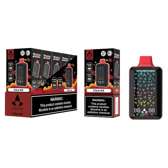 VODO BAR 5% DISPOSABLE (125ML) BOOST MODE - 25K & NORM. MODE - 35K PUFFS 5CT/ BOX - Image 10