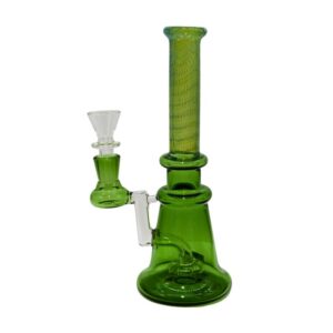 WPM1313 9'' ROCK GLASS SKINY TUBE BEAKER WATER PIPE