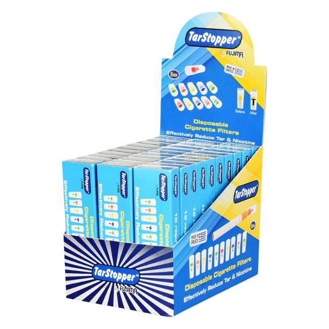 FUJIMA TARSTOPPER 8MM MINI FILTER 10PK 30CT/ BOX - Image 2