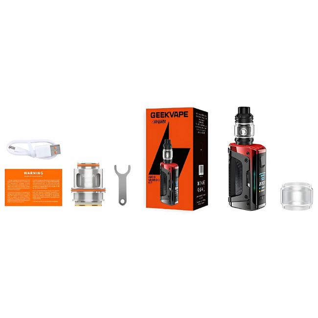 GEEKVAPE AEGIS LEGEND 5 200W STARTER KIT - Image 6