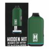 HITTZY HIDDEN HIT 650 mAH 510 THREAD BATTERY FITS UP TO 2GM CARTS 5CT/ BOX - GREEN