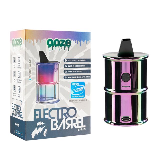 OOZE ELECTRO BARREL DAB E-RIG 2000mAh C-CORE VAPORIZER KIT - Image 3
