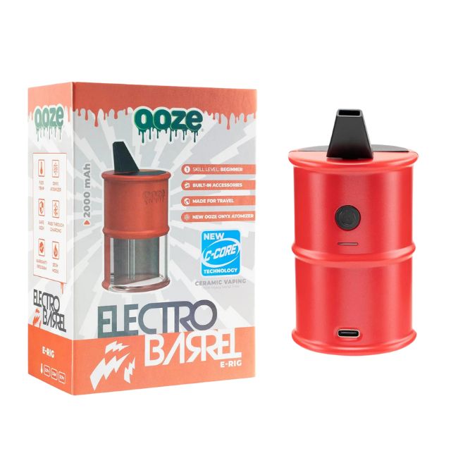 OOZE ELECTRO BARREL DAB E-RIG 2000mAh C-CORE VAPORIZER KIT - Image 4