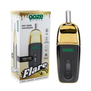 OOZEFLAREKIT01 OOZE FLARE 2200mAH DRY HERB VAPORIZER KIT