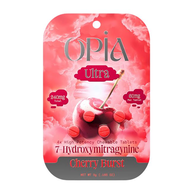 OPIA 7-HYDROXY ULTRA KRATOM EXTRACT 60MG PER TABLET 4CT/10PK - Image 6