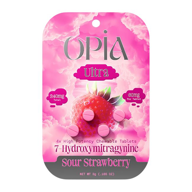 OPIA 7-HYDROXY ULTRA KRATOM EXTRACT 60MG PER TABLET 4CT/10PK - Image 7
