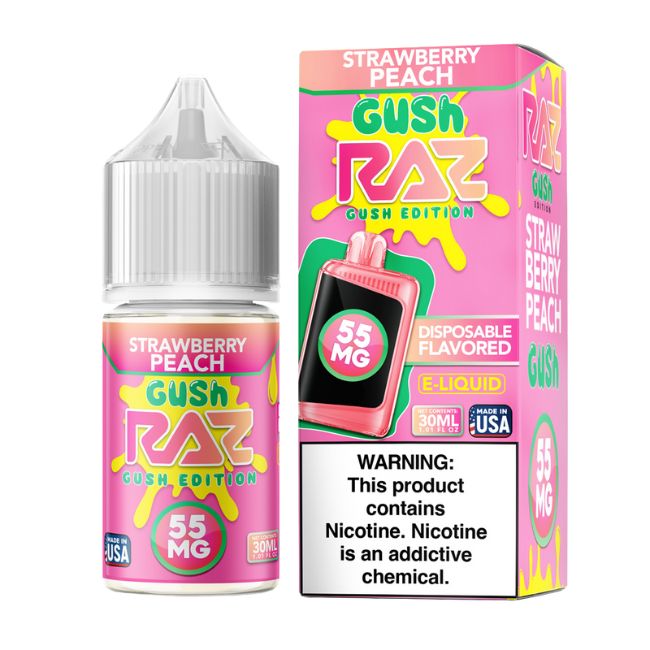 RAZ GUSH EDITION SALT E LIQUID 30ML BOTTLE - Image 2