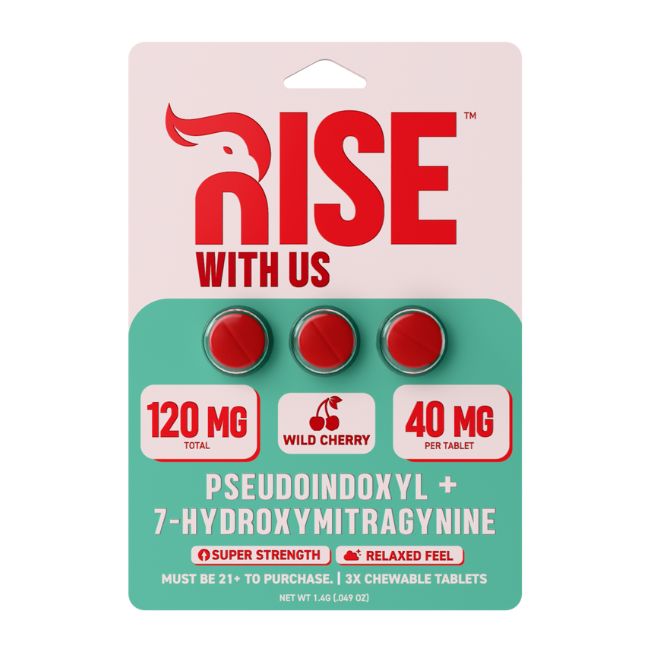 RISE WITH US PSEUDO + 7-HYDROXY 40MG PER TABLET 3CT/5PK - Image 2
