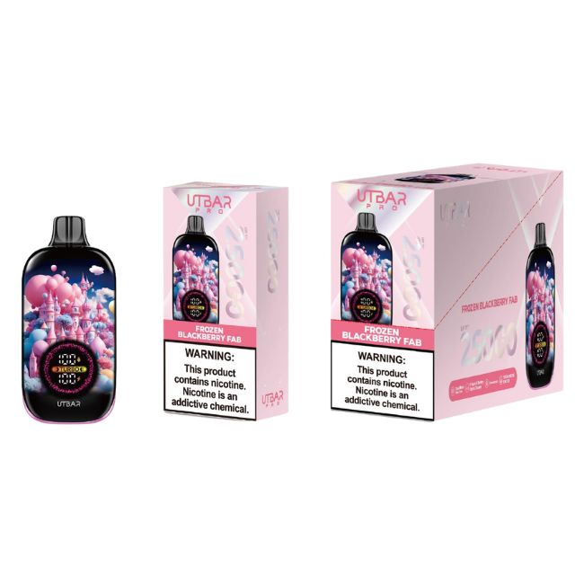 UTBAR PRO 5% DISPOSABLE (90ML) 25K PUFFS 5CT/ BOX - Image 3