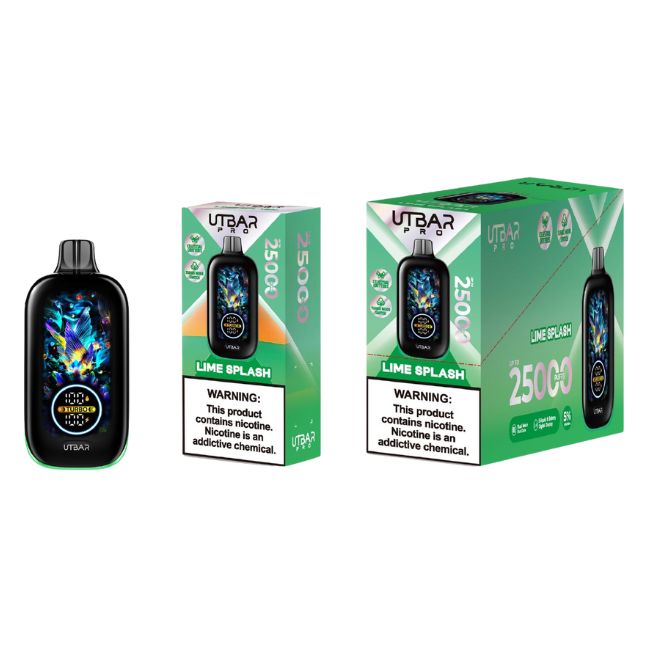 UTBAR PRO 5% DISPOSABLE (90ML) 25K PUFFS 5CT/ BOX - Image 5