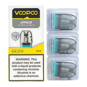 VOOPOOARGV2CA001 VOOPOO ARGUS V2 3ML CARTRIDGE 3PK / BOX