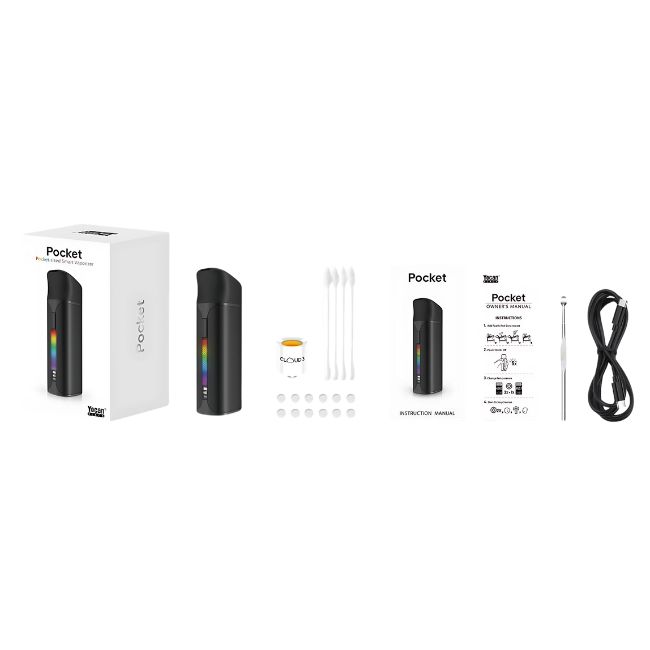 YOCAN BLACK SERIES POCKET SIZED SMART VAPORIZER KIT - Image 6