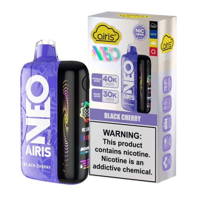 AIRIS NEO 5% DISPOSABLE (50ML) BOOST. MODE - 30K & NORM. MODE - 40K PUFFS 5CT/ BOX - Image 2