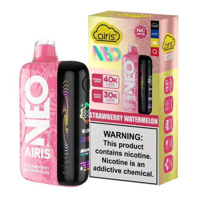 AIRIS NEO 5% DISPOSABLE (50ML) BOOST. MODE - 30K & NORM. MODE - 40K PUFFS 5CT/ BOX - Image 3