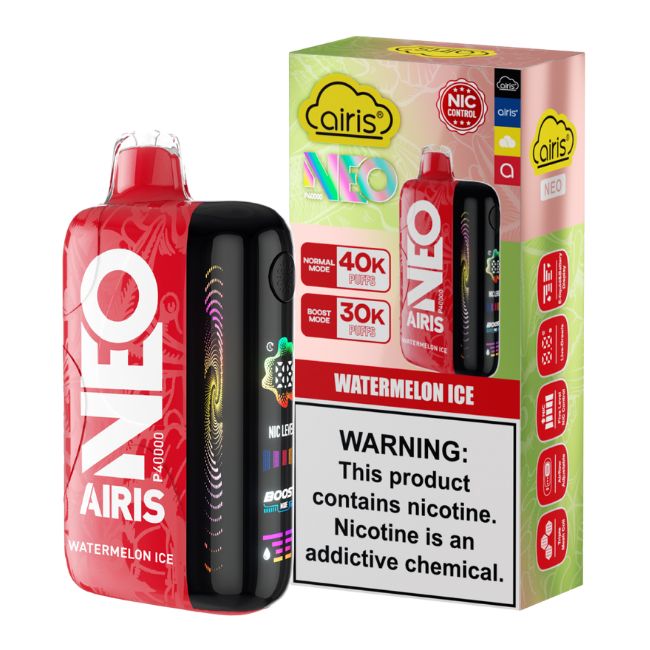 AIRIS NEO 5% DISPOSABLE (50ML) BOOST. MODE - 30K & NORM. MODE - 40K PUFFS 5CT/ BOX - Image 5
