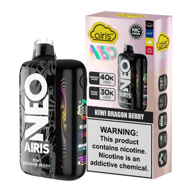 AIRIS NEO 5% DISPOSABLE (50ML) BOOST. MODE - 30K & NORM. MODE - 40K PUFFS 5CT/ BOX - Image 7