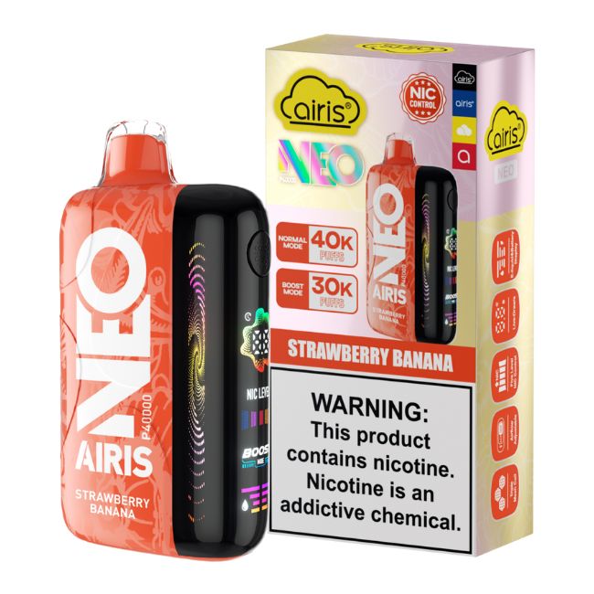 AIRIS NEO 5% DISPOSABLE (50ML) BOOST. MODE - 30K & NORM. MODE - 40K PUFFS 5CT/ BOX - Image 9