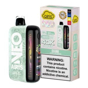 AIRISNEOUF40KD01 AIRIS NEO UNFLAVORED 5% DISPOSABLE (50ML) BOOST. MODE - 30K & NORM. MODE - 40K PUFFS 5CT/ BOX