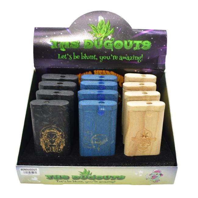 THS WEED HOUSE DESIGN LARGE DUGOUT 12CT/ BOX