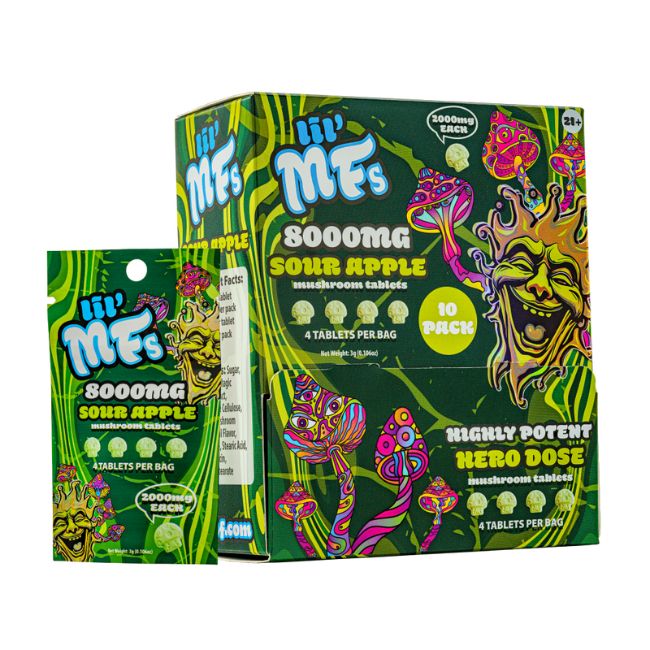 LIL' MFS MUSHROOM EXTRACT 2000MG PER TABLET 4CT/10PK - Image 2