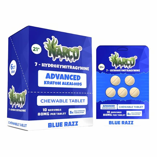NARCO 7-HYDROXY 80MG PER TABLET 5CT/6PK