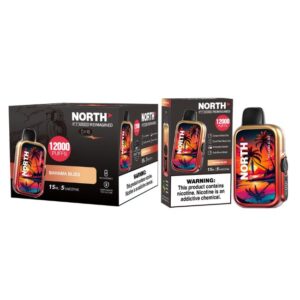 NORTH12KDIS001 NORTH FT12000 REIMAGINED 5% DISPOSABLE (150ML) 12K PUFFS 10CT/ BOX