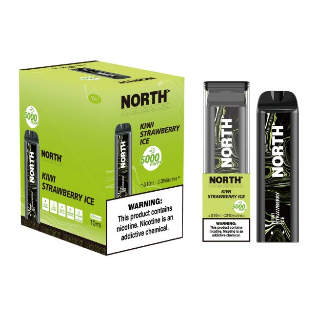 NORTH 3% DISPOSABLE (100ML) 5K PUFFS 10CT/ BOX - Image 5