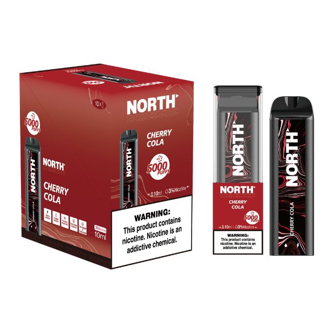 NORTH 3% DISPOSABLE (100ML) 5K PUFFS 10CT/ BOX - Image 7