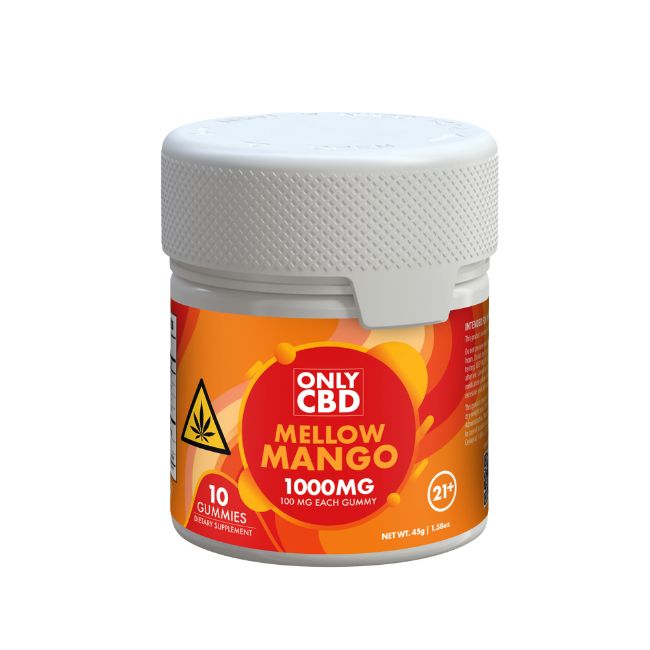 ONLY CBD 1000MG GUMMIES 10CT/ JAR - Image 2