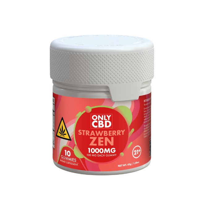 ONLY CBD 1000MG GUMMIES 10CT/ JAR - Image 4
