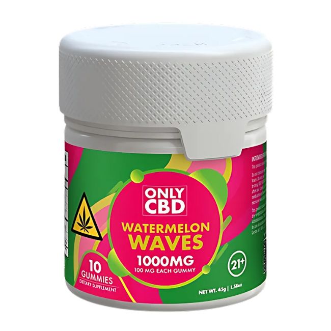 ONLY CBD 1000MG GUMMIES 10CT/ JAR - Image 6