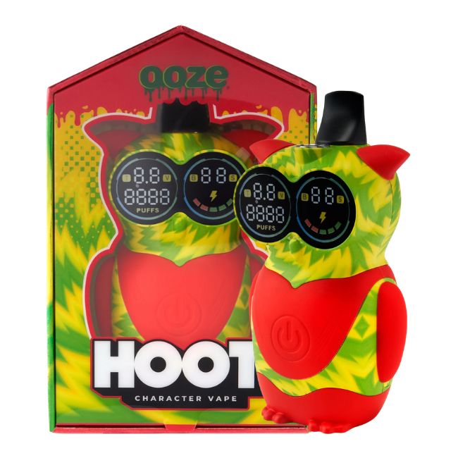 OOZE HOOT CHARACTER DUAL 510 THREAD 650mAH VAPE BATTERY - Image 4