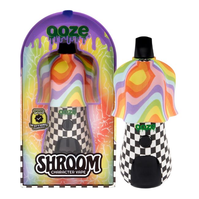 OOZE SHROOM CHARACTER DUAL 510 THREAD 650mAH VAPE BATTERY - Image 4