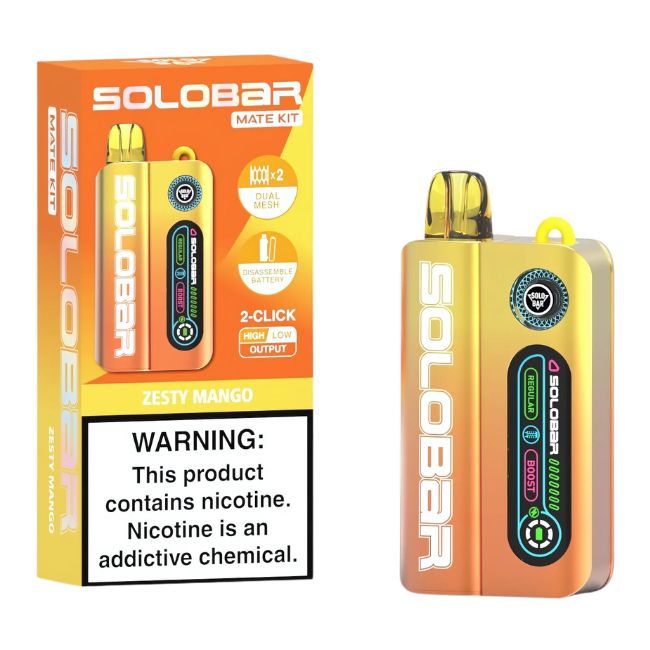 SOLOBAR MATE 5% DISPOSABLE KIT (120ML) 35K PUFF 5CT/ BOX - Image 8