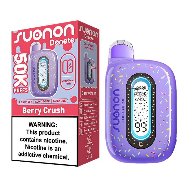 SUONON DONETE POWERED BY NEXA 5% DISPOSABLE (100ML) 50K PUFFS 5CT/ BOX