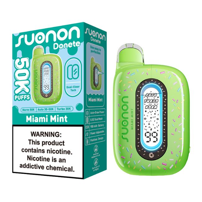 SUONON DONETE POWERED BY NEXA 5% DISPOSABLE (100ML) 50K PUFFS 5CT/ BOX - Image 5