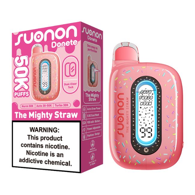 SUONON DONETE POWERED BY NEXA 5% DISPOSABLE (100ML) 50K PUFFS 5CT/ BOX - Image 6