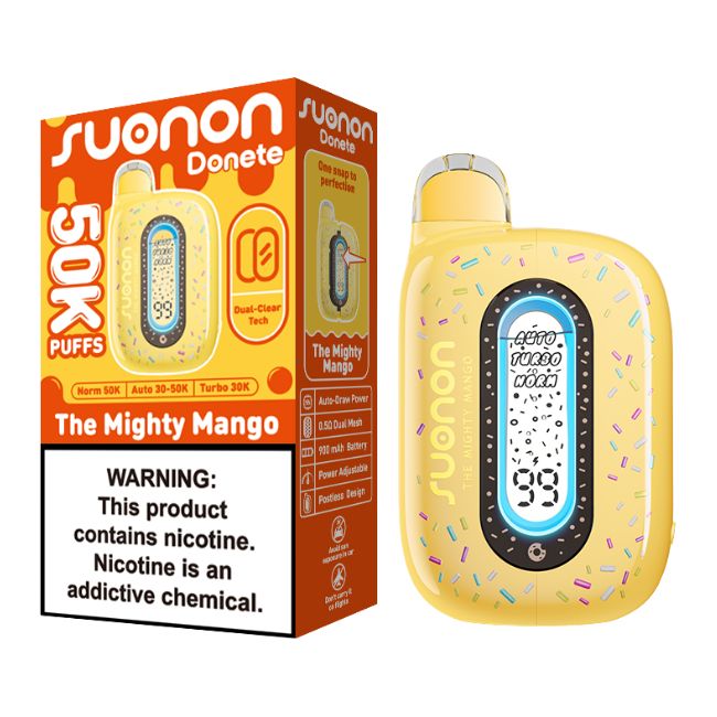 SUONON DONETE POWERED BY NEXA 5% DISPOSABLE (100ML) 50K PUFFS 5CT/ BOX - Image 7