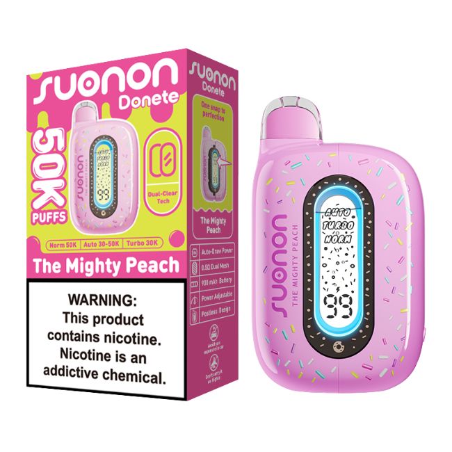 SUONON DONETE POWERED BY NEXA 5% DISPOSABLE (100ML) 50K PUFFS 5CT/ BOX - Image 10