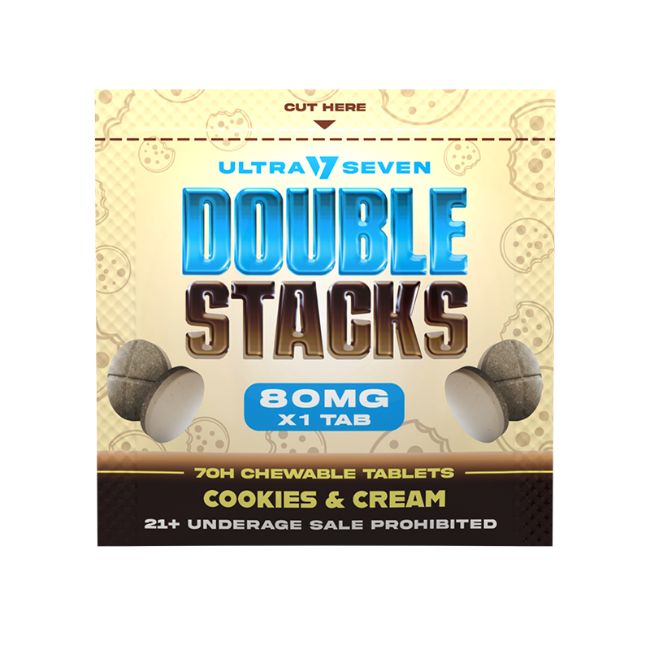 ULTRA 7 SEVEN DOUBLE STACKS HYDROXY CHEWABLE 80MG PER TABLET 1CT/25PK - Image 8