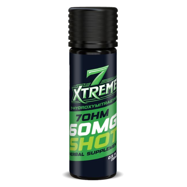 7 XTREME 7-HYDROXYMITRAGYNINE 60MG (15ML) SHOT 12CT/ BOX - Image 2