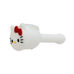 A062 4'' SILICONE CAT CHARACTER HAND PIPE