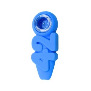A179 4.5" SILICONE 420 DESIGN HAND PIPE