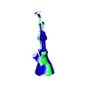 A192 12'' SILICON MIX COLOR WATER PIPE